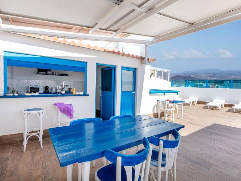 Privatzimmer in Los Abrigos, Atogo f&uuml;r max. 2 Personen am Atlantik