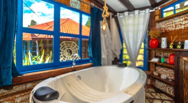 Villa with hot tub in Urubici