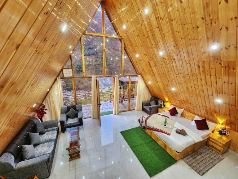 A Frame cottage s sainj valley — photo 2