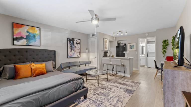 Cozy chic studio close to Downtown and Domain