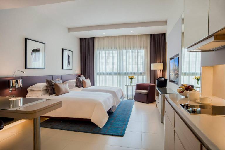 98 m&sup2; Apartment mit Hotelservice
