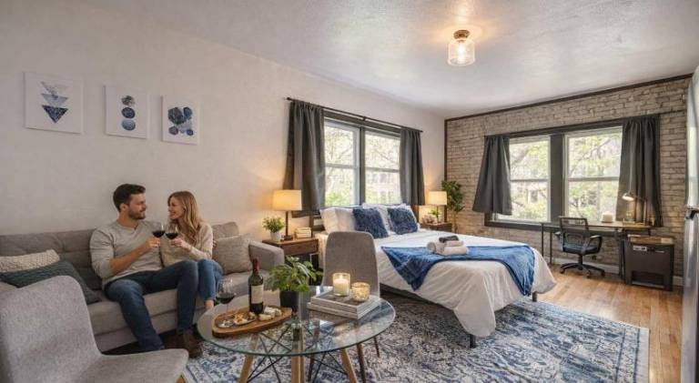 Rental apartment for 2 persons in Milwaukee, WI