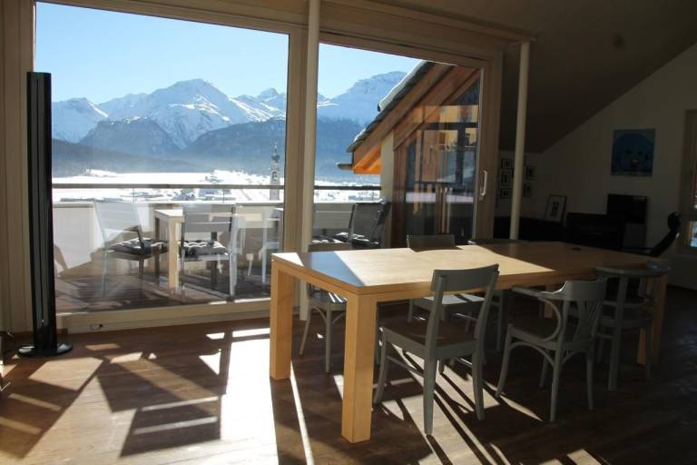 Ferienwohnung in Samedan für max. 6 Gäste