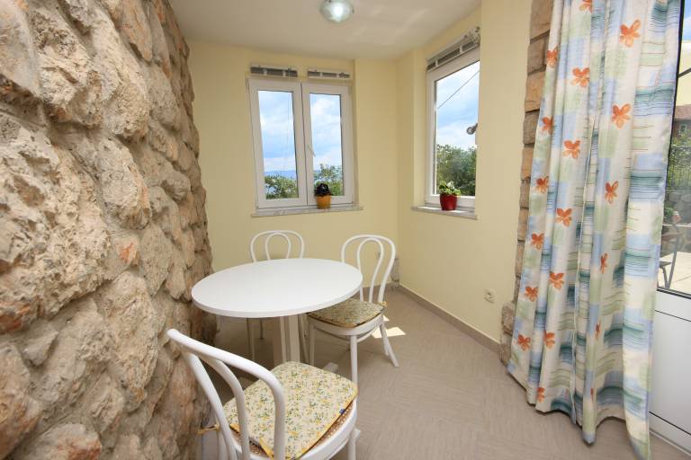 One bedroom apartment with terrace and sea view Medveja, Opatija (A-2305-c) — photo 2