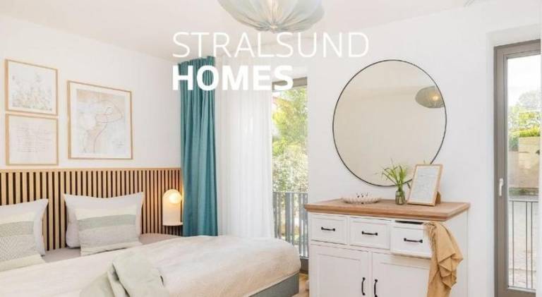 Wonderful holiday apartment with patio | Pets allowed in Stralsund