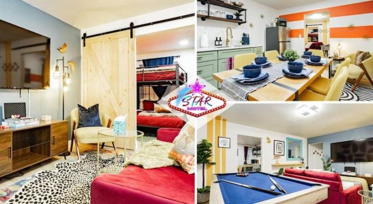Star Motel Unit 5- New Downtown Haven Boutique Las Vegas Oasis Home in Vega, CA