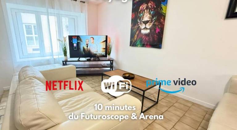 House with 2 rooms for 6 persons in Poitiers