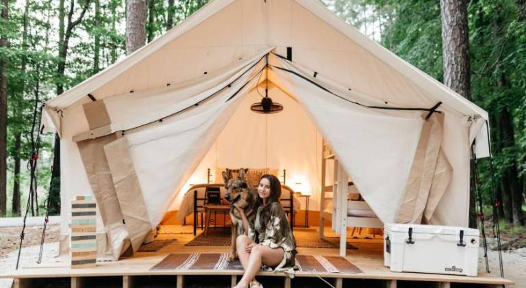 Timberline Glamping at Unicoi State Park in Helen, GA