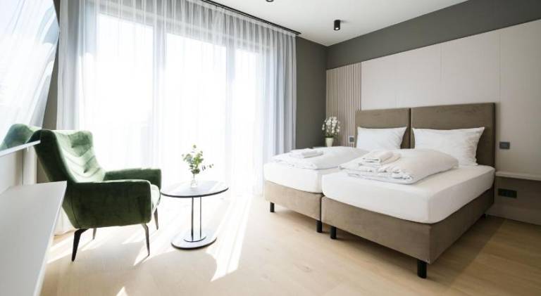 55 m&sup2; Apartment mit Hotelservice
