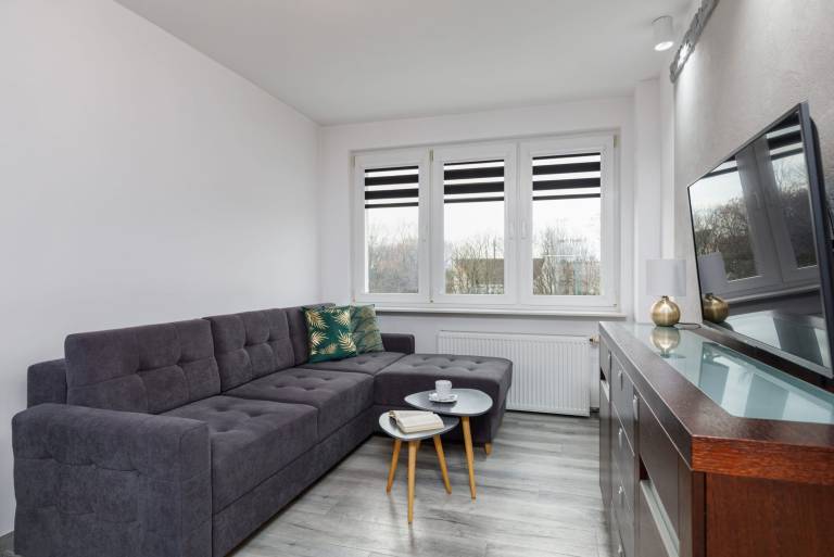 Family-oriented rental apartment with garden | Pet-friendly in Kolobrzeg