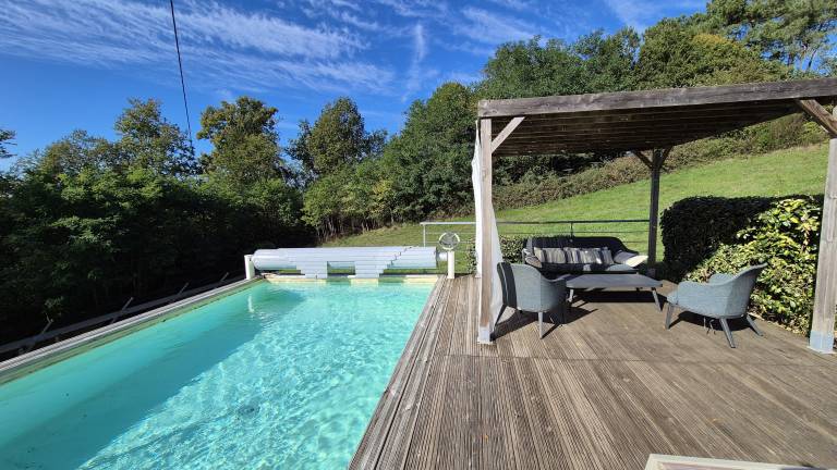 Ferienhaus in La Chapelle-Aubareil, Saint-Amand-de-Coly f&uuml;r max. 4 Personen am Atlantik