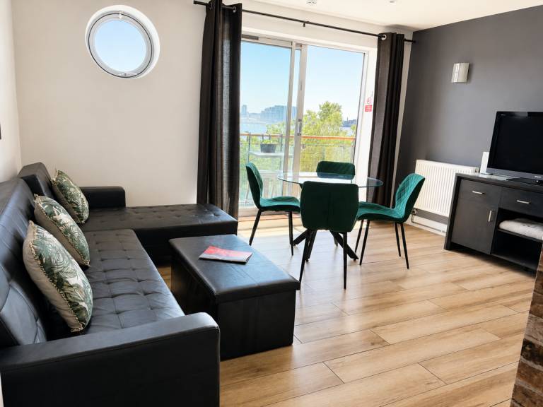 Apartment with patio & yard