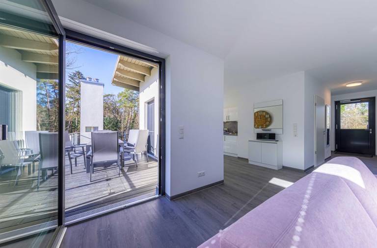 Moderne 5 Sterne Ferienwohnung Schleiereule mit großer Dachterrasse und Seeblick — photo 3