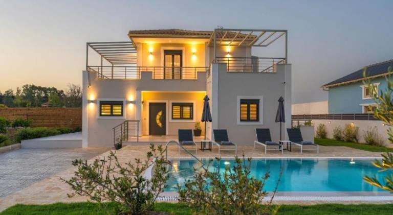 Fully equipped villa with yard, private pool & BBQ | Suitable for remote work | Pets allowed in Zakynthos