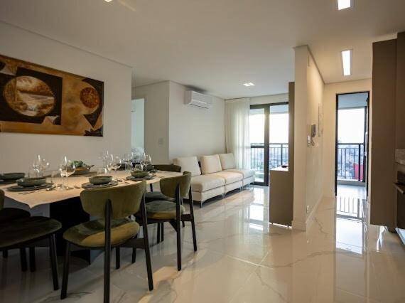 Apartment with pool in Curitiba