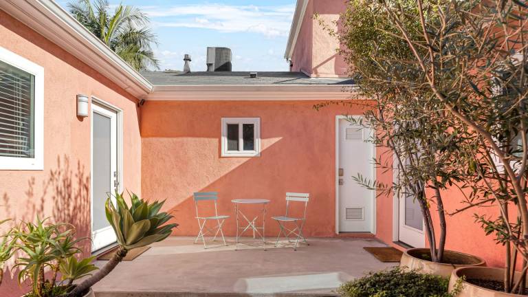 5 Units in Heart of Hollywood Remodeled Art Deco Pink Revival by AvantStay