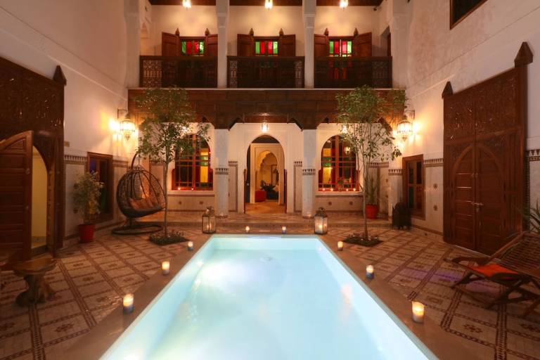 Hotel typu Riad Marrakesz