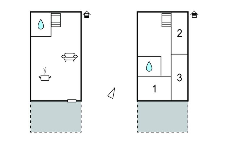 Apartament dwupoziomowy  Vrsi