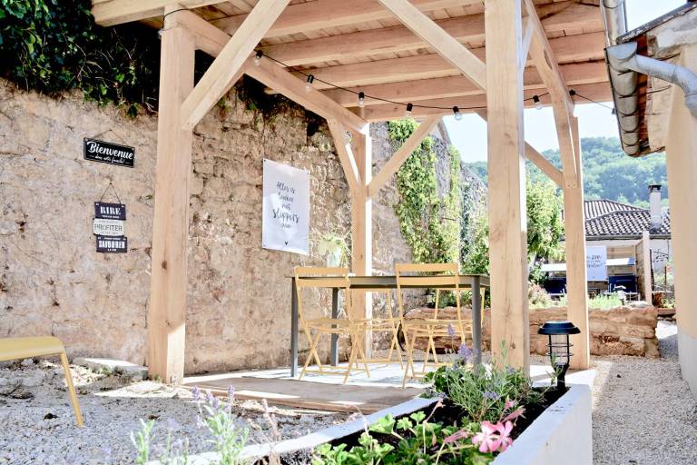 House with yard, terrace & barbecue | Garden view in Cahors