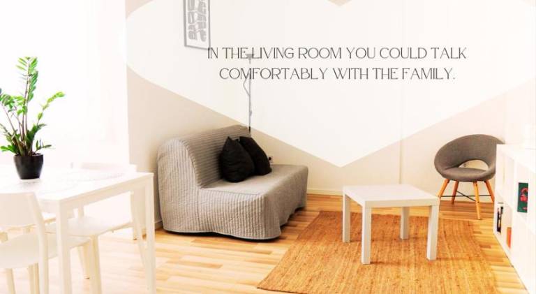 Holiday apartment with patio in Budapest