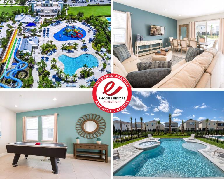 Vacation home with private pool & jacuzzi in Osceola, FL
