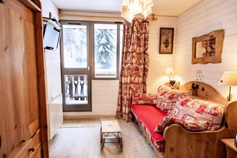 Ferienwohnung in Modane, Valfréjus Domaine Skiable f&uuml;r max. 3 Personen