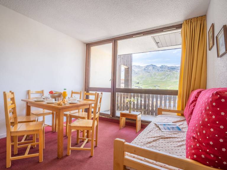Apartment | Mountain view | Next to the ski | Pets allowed in Les Belleville