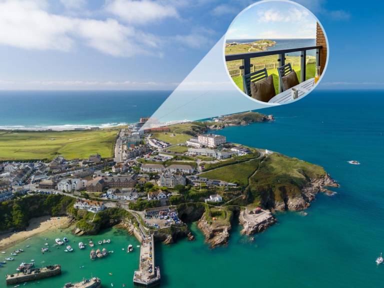 Rental apartment | Water view in Newquay