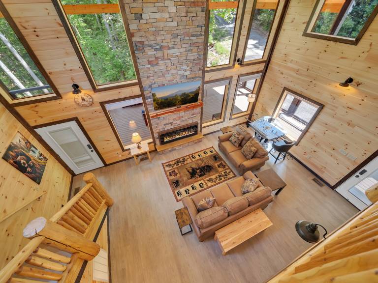 New Built Cabin Huge Game Room Porch Hot tub — photo 5