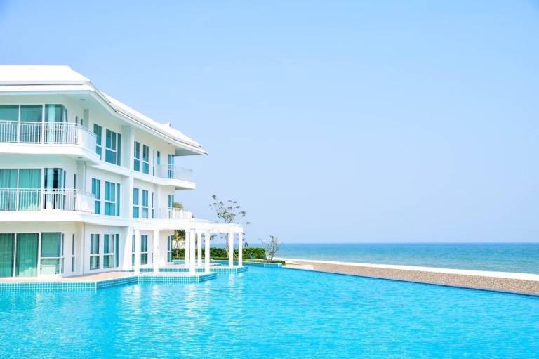 Holiday apartment with pool | Water view | Good for workation in Phetchaburi