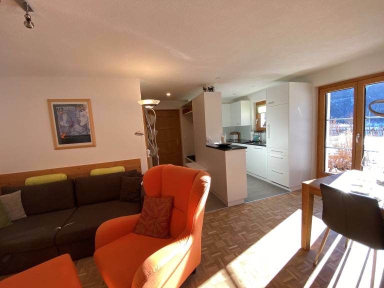 Ferienwohnung in Scuol, Vulpera f&uuml;r max. 2 Personen