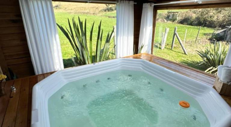 House with hot tub in Urubici