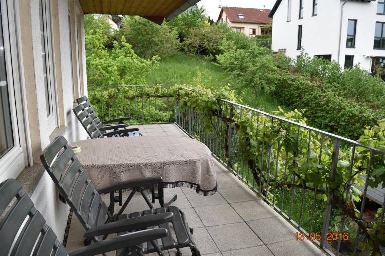 Appartement Fewo Dusche WC Balkon