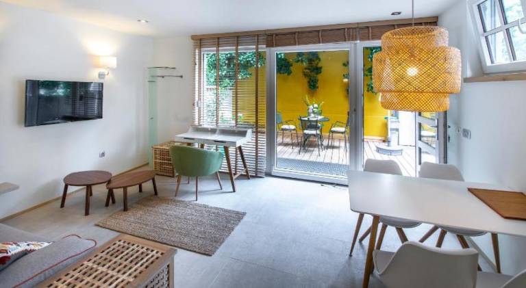Beautiful rental apartment with terrace & yard | Near Ljubljana Castle | Pets allowed in Ljubljana