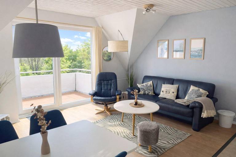 Rental apartment with 2 rooms for 4 persons in St. Peter-Ording