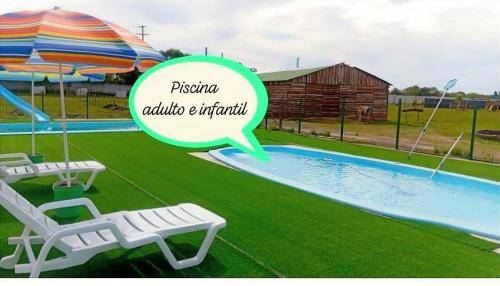Farm with yard, pool & BBQ in Santana do Livramento