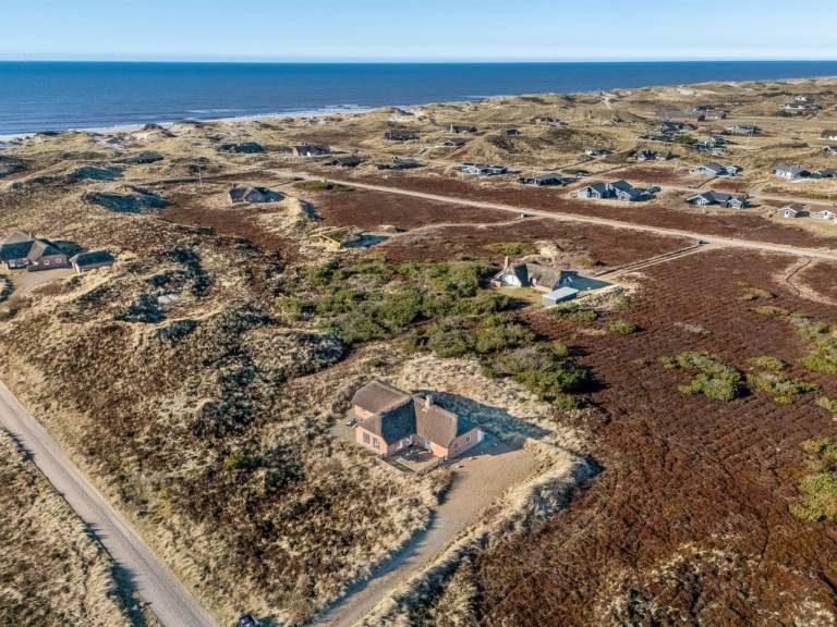 Ferienhaus mit Hund in Søndervig, Klegod Strand fuer max. 6 Personen