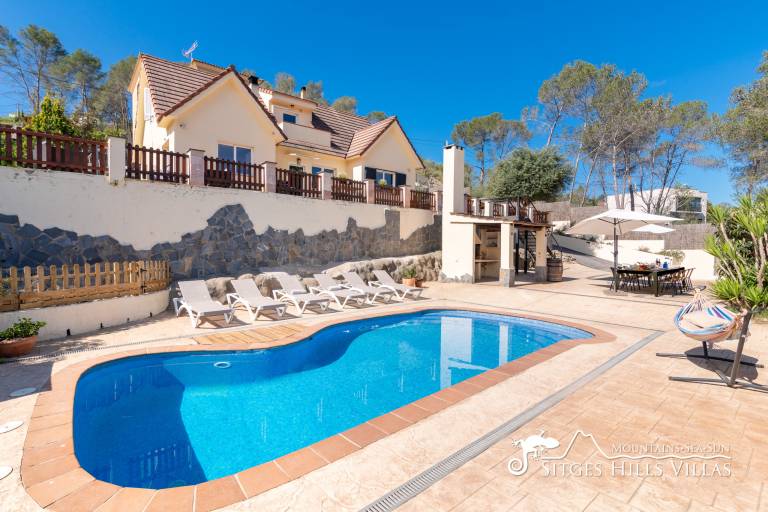 Ferienhaus in Olivella, Sant Pere de Ribes für max. 9 Personen