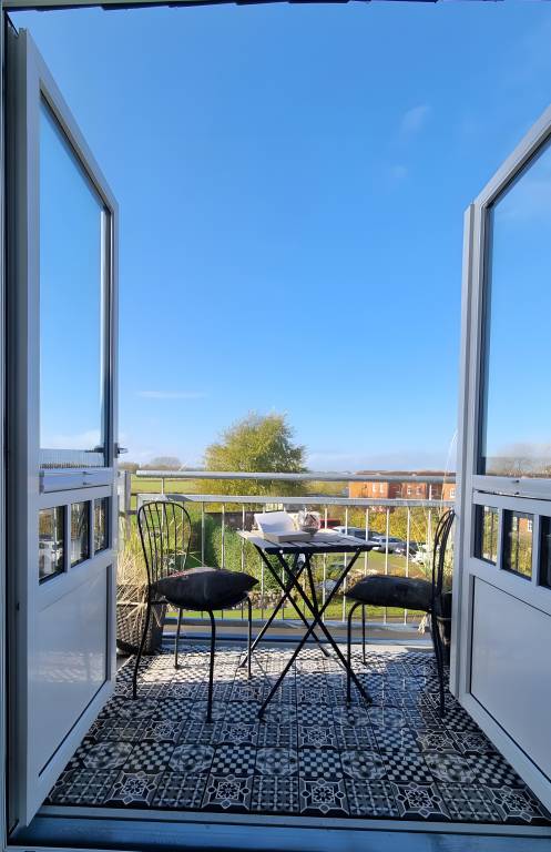 Apartment Inselstern mit Balkon und WLAN