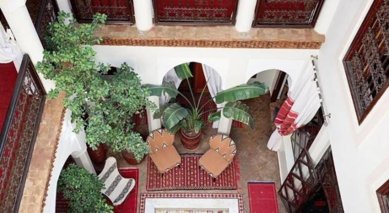 Hotel typu Riad Marrakesz