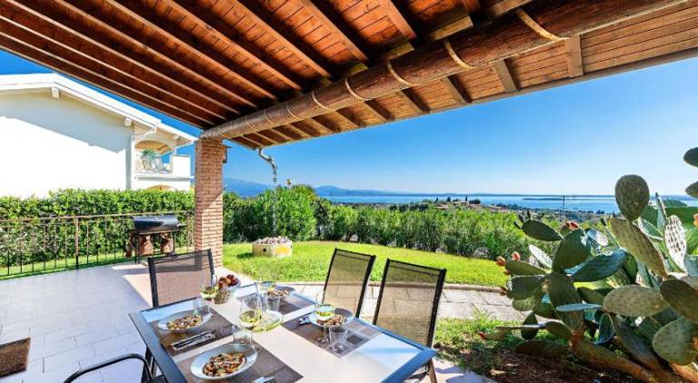 Villa with pool, garden & terrace in Manerba del Garda