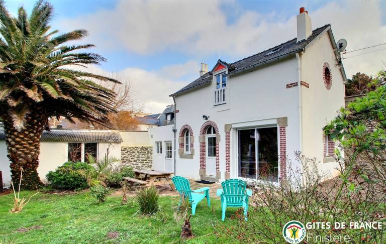 Ferienhaus mit Hund inConcarneau Bretagne f&uuml;r max. 2 Personen