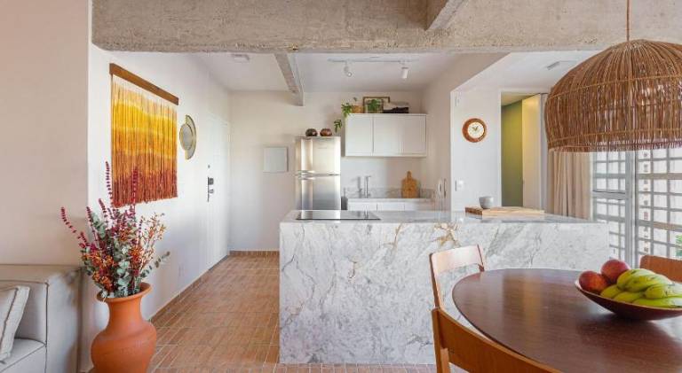 Rental apartment with yard in Paulista