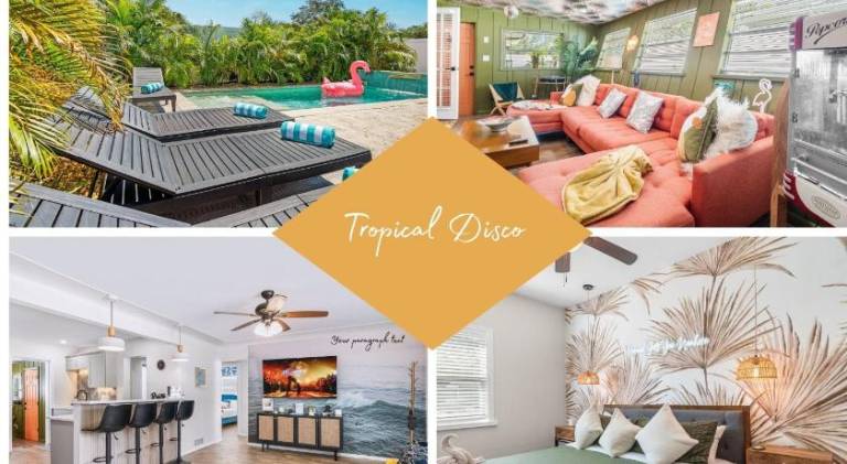 Vacation home with pool in Treasure Island, FL