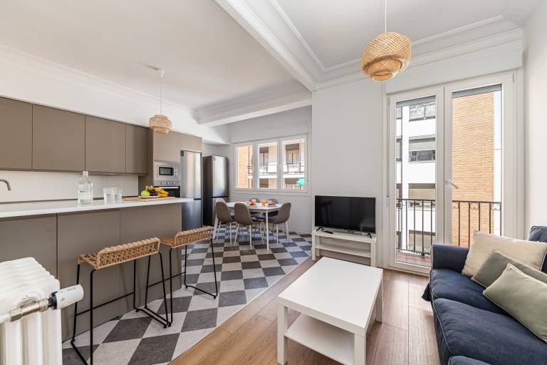 Fully equipped spacious holiday apartment | Pet-friendly in Madrid
