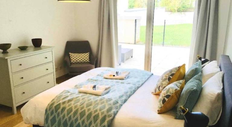 Two bedroom apartment by Luxembourg gare w terrace&parking in Luxembourg City