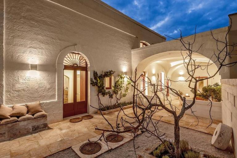 Masseria Stefanodelconte: Camera King con Vista Piscina — photo 4
