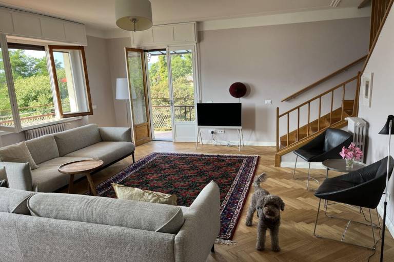 Ferienhaus mit Hund in San Maurizio, Oggebbio fuer max. 10 Personen