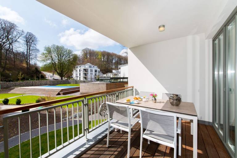 "Meine Auszeit": Luxuriöse Wellness-Suite imit Pool, Sauna & Infrarotkabine in Binz