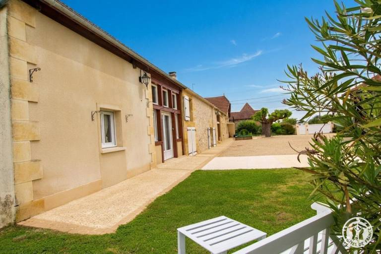 Ferienhaus in Saint-Germain-et-Mons, Mouleydier f&uuml;r max. 6 Personen am Atlantik